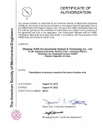 Certificación ASME de Recipientes a Presión